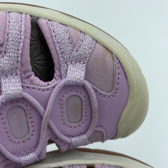 Keen Washable Girls Shoes Sandals SZ 2 Purple Sparkly - Picture 6 of 12